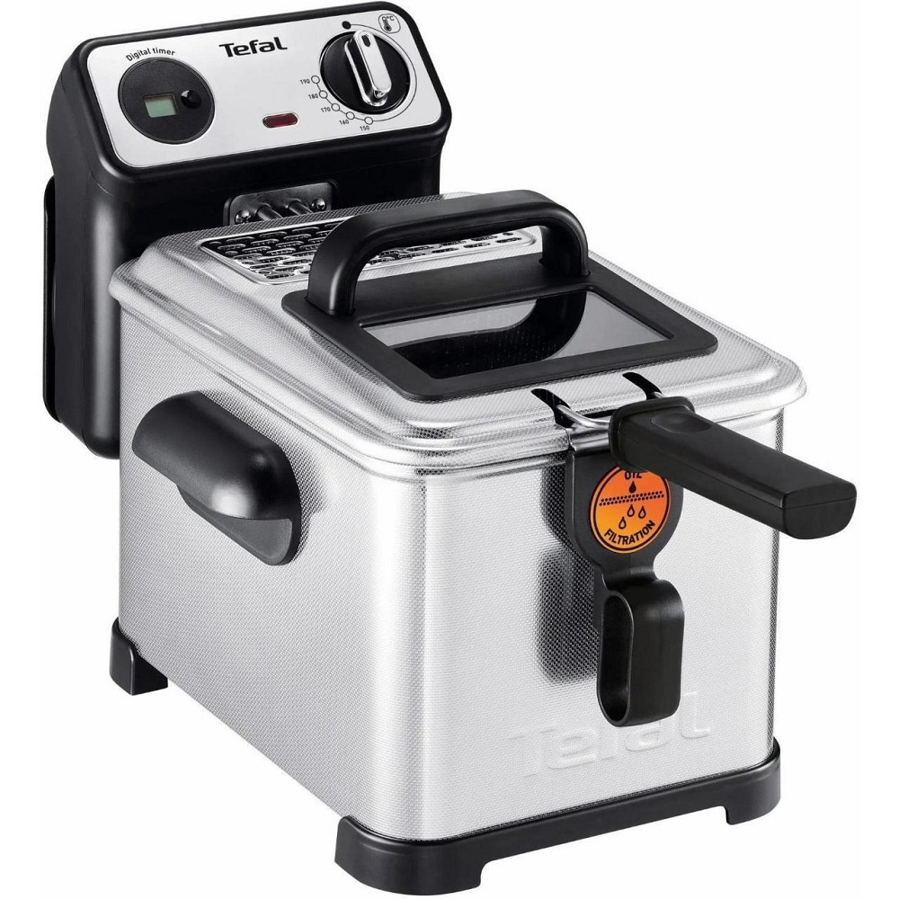 Фритюрниця Tefal Filtra Pro FR511170 ( нержавіюча сталь із чорним ) Харків - фото 1