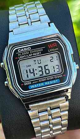 Годинник Vintage A159 silver-black | касіо A168 | часы касыо A158 Київ