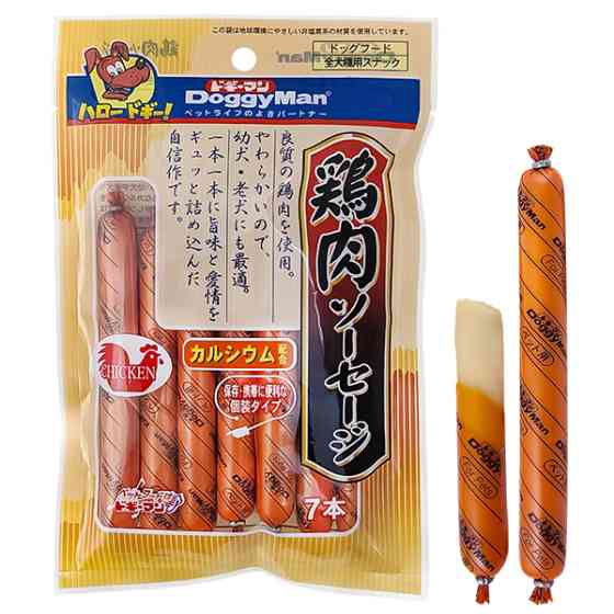 DoggyMan Chicken Sausages ДОГГІМЕН СОСИСКИ КУРЯЧІ ласощі для собак Київ