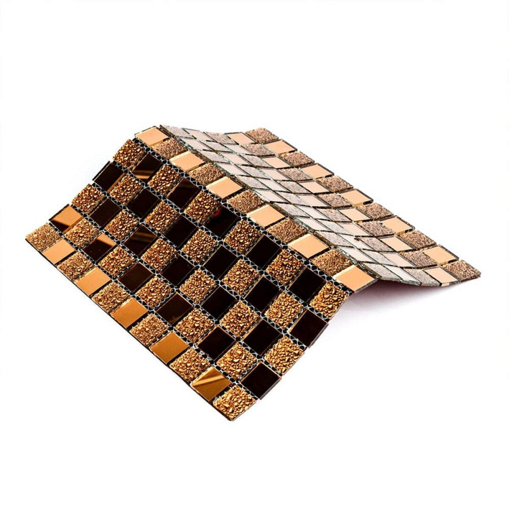 Мозаика из декоративного стекла 298х298х4,5мм Оранж SW-00002360 Днепр - изображение 7