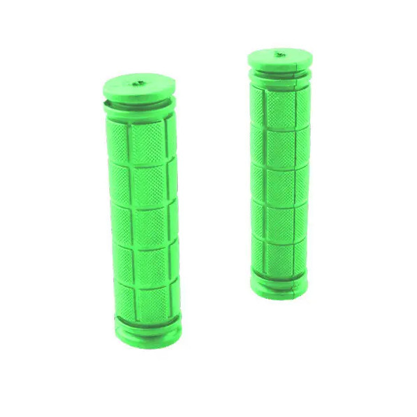 Грипсы ручки на велосипед 120 мм силиконовые Салатовые Бровары - изображение 3