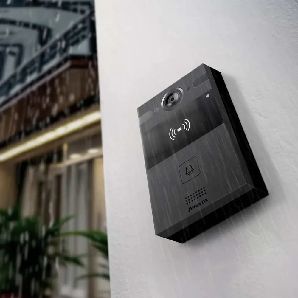 IP-відеопанель 4Mp Akuvox R25A SIP зі зчитувачем EM-Marine / Mifare / NFC (00-00002753) Киев - изображение 7