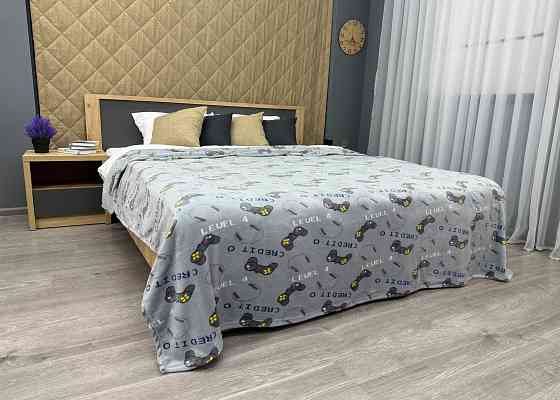 Плед-покривало Decorator WellSoft PLAYER 200х205 см з принтом "Геймпад" (87-191) Київ