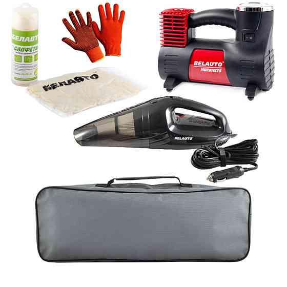 Подарунковий набір компресор + автопилосос Киев