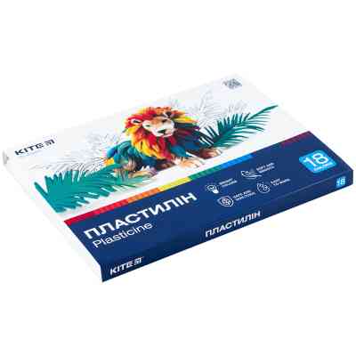 Пластилин Kite Classic 18 цветов, 360 г (K-085) Винница