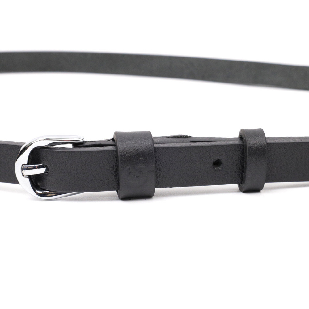 Незрівнянний жіночий ремінь з натуральної шкіри Чорний (GRANDE PELLE) Київ - фото 9