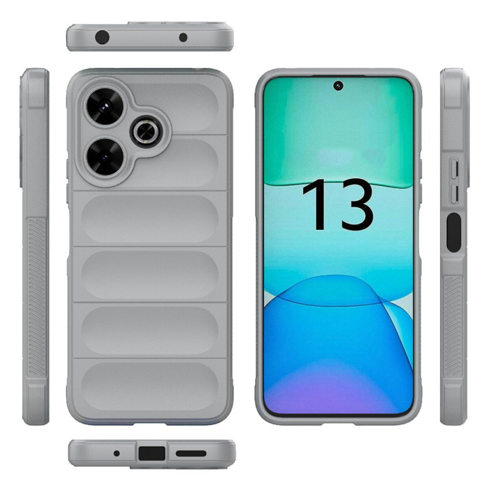 Чохол для смартфона Cosmic Magic Shield for Xiaomi Redmi 13 4G Grey Smoke (MagicShXi134GGrey) Київ - фото 2