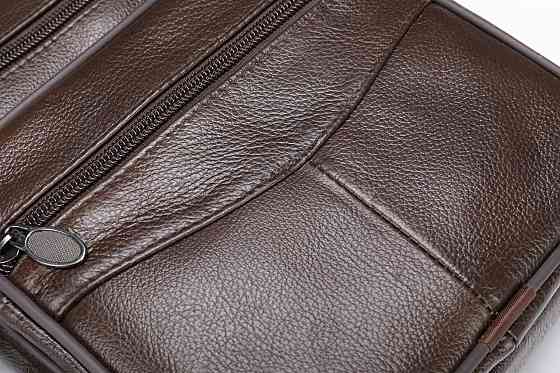 Мессенджер мужской на одно отделение 20246 Vintage Коричневый Киев