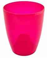 Вазон Орхідея 15*17см малиновий прозорий Алеана Житомир