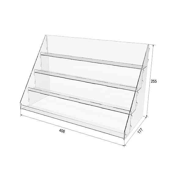 Підставка для лаків EKOSTAR 4-х яр 406мм Київ