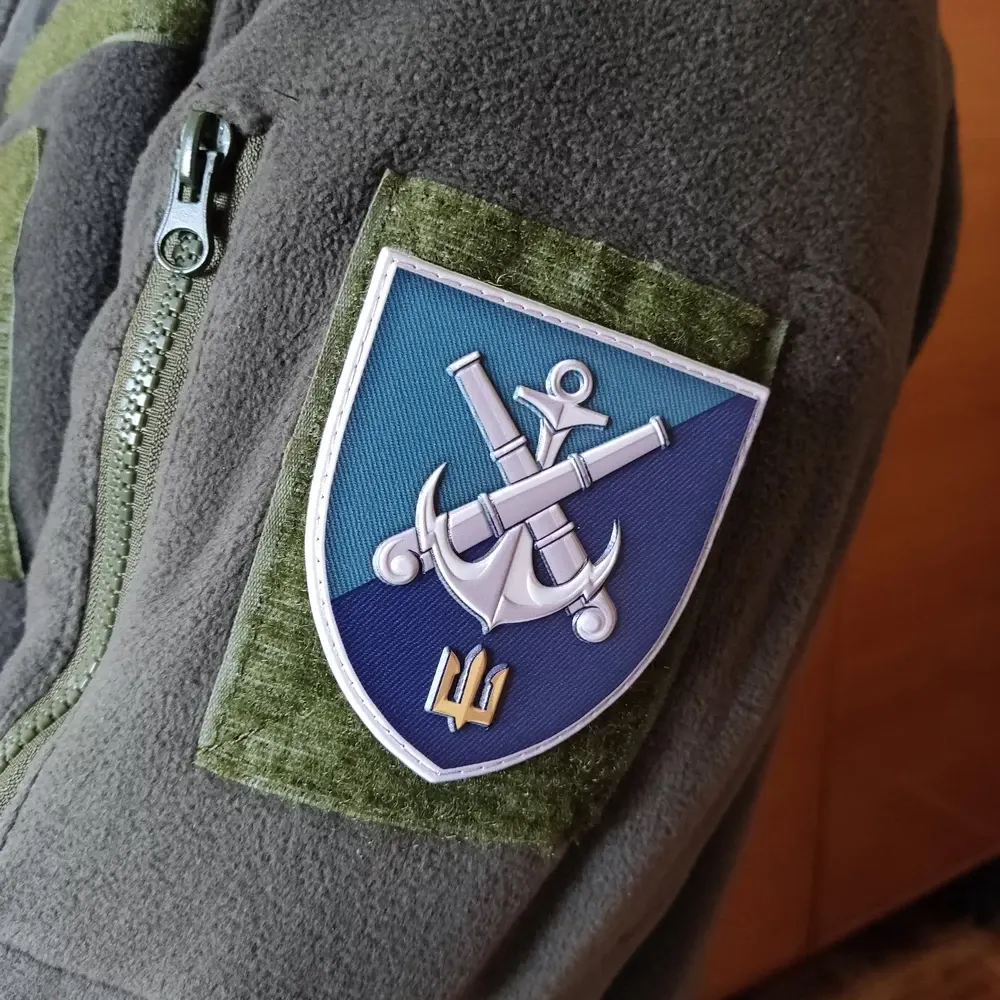Патч / шеврон 406-та окрема артилерійська бригада морської піхоти імені генерала-хорунжого Олексія Алмазова Запоріжжя - фото 2