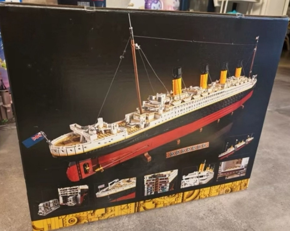 Блоковый конструктор “Титаник” 1,15 м | 9090 деталей. Харьков - изображение 4