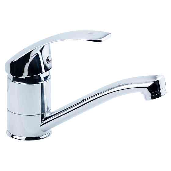 TAU Смеситель s40 Ø40 для кухни гусак прямой 150мм на шпильке TAU SL-2B143C (9840120) Киев