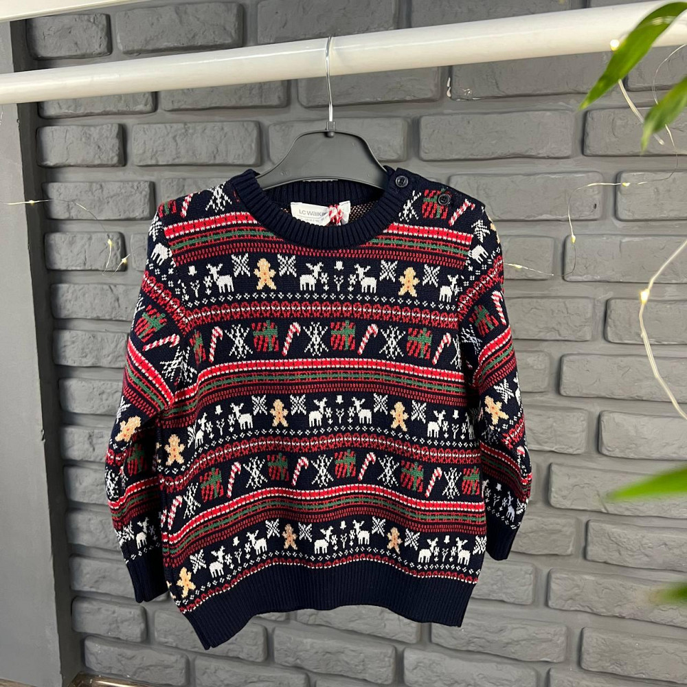 Дитяча Кофта LC Waikiki Синя 2-3роки (92-98см) пакунок малюка Киев - изображение 1