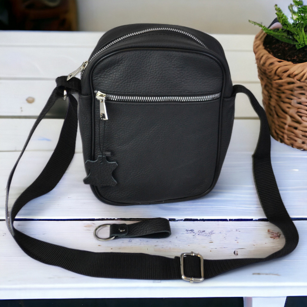 Стильна сумка-месенджер, Сумка-месенджер для роботи, Сумка ділова для документів, Сумки XJ-540 для документів Київ - фото 7