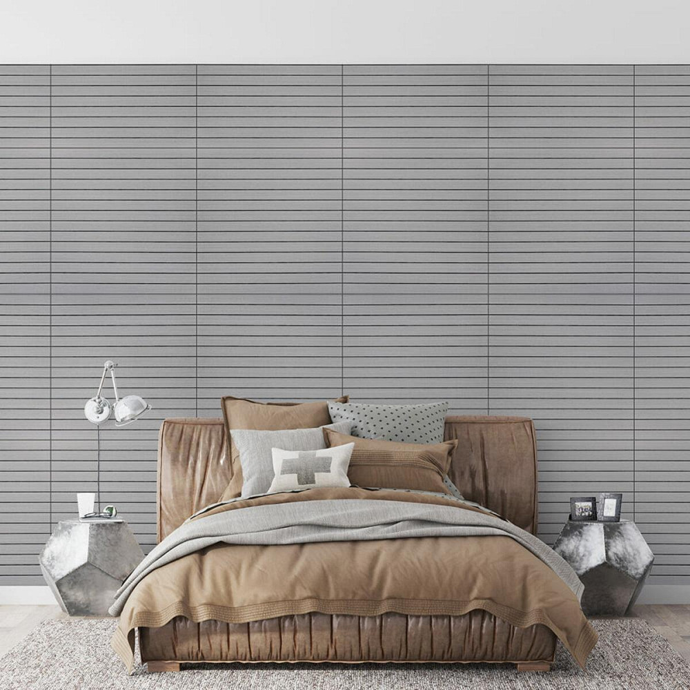 Самоклеящиеся 3D панели рейки скандинавский белый Киев - изображение 6