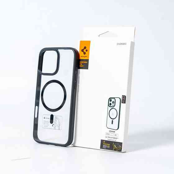 Чохол для смартфона Spigen AAA Magnetic Color for Apple iPhone 16 Black Київ