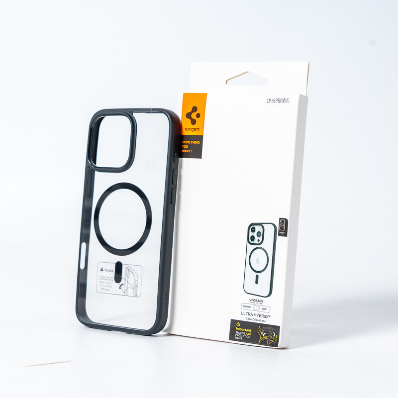 Чохол для смартфона Spigen AAA Magnetic Color for Apple iPhone 16 Black Київ - фото 3