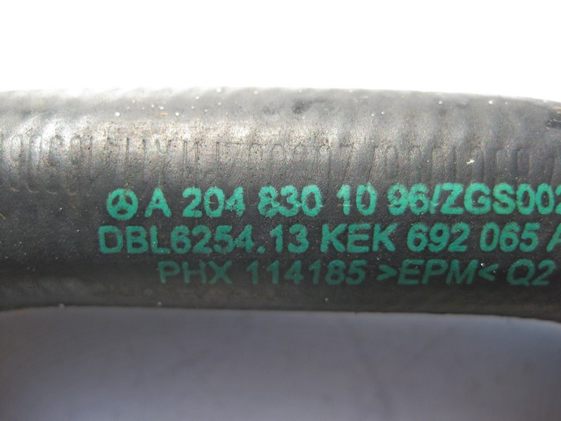 Mercedes-Benz  A2048301096 Шланг опалювального контуру від двигуна до моторного щита OM642 V6 3.0 cdi E-Class W212 C207 C-Class W204 CLS C218 Одесса - изображение 3