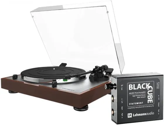 Програвач TD 402 DD Orzech + Black Cube Statement Київ