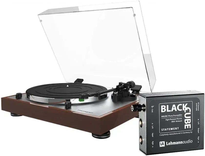 Програвач TD 402 DD Orzech + Black Cube Statement Київ - фото 1