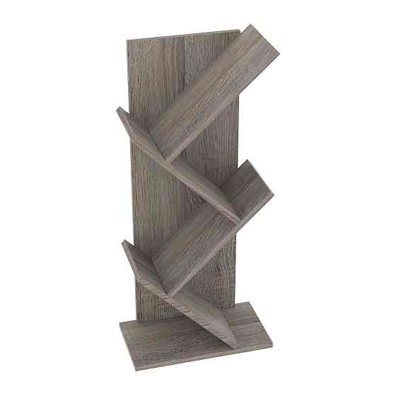 Полка для книг ПК-2, Дуб Сонома Трюфель, 400/216/900 Львов