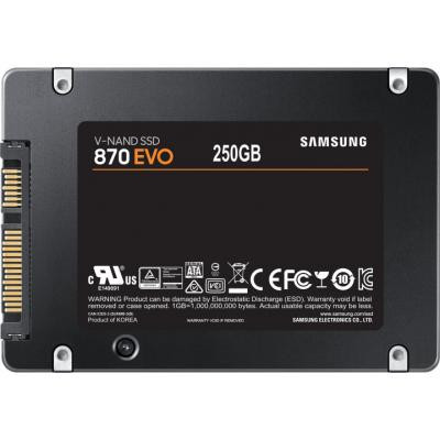 Накопитель SSD 2.5" 250GB 870 EVO Samsung (MZ-77E250BW) Винница - изображение 4