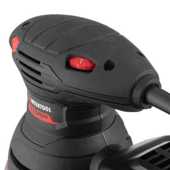 Шліфмашина эксцентрикова INTERTOOL WT-0541, 0,3 кВт,12000 об/хв, 125 мм, STORM - для чистого шліфування Львів