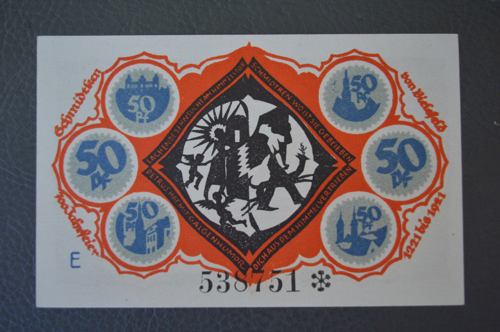 Германия. Нотгельд. 50 Pf ( 12 ) Полтава - изображение 1