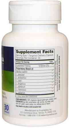 Пробиотики Enzymedica Guaranteed Potency Probiotic 90 капсул Киев