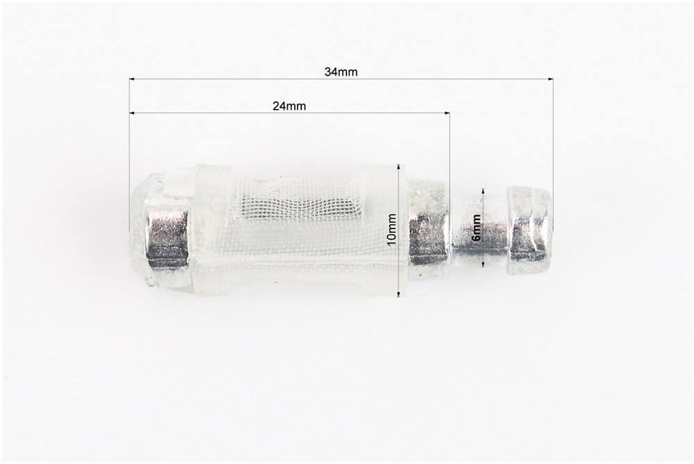 Фільтр масляний - елемент (сітка) d-7,0mm, D-10mm, L-34mm Київ - фото 2