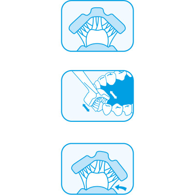 Дитяча зубна щітка Dr. Barman's Superbrush (Dentaco AG), 9603210000, тристороння (від 0-6 років), салатова (8.121/5) Вінниця - фото 2