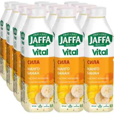 Напиток Jaffa сокосодержащий Vital Power Манго и банан с экстрактом женьшеня 500 мл (4820016253735) Винница