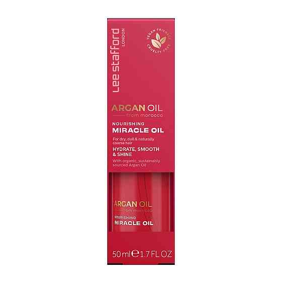 Питательное аргановое масло Argan Oil from Morocco Nourishing Miracle Oil Lee Stafford 50 мл Винница