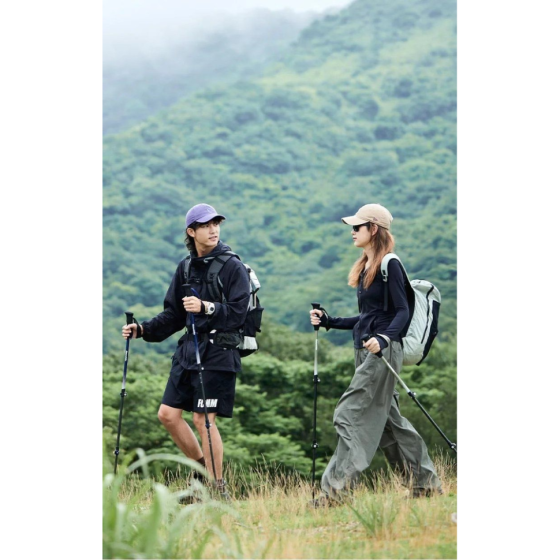 Трекінгова палиця Naturehike CNK2300DS010, 135 см, червона Киев