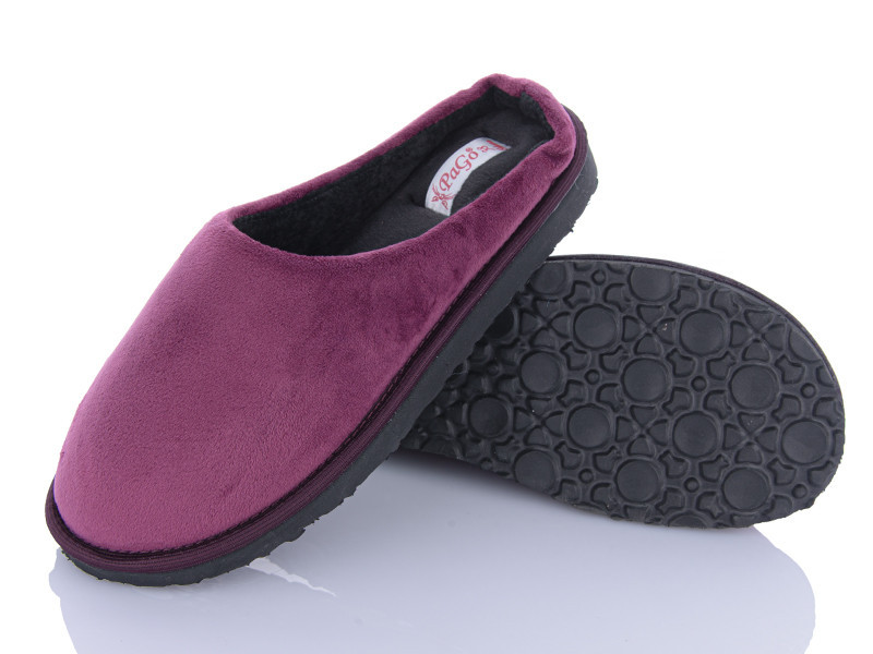 Капці жіночі теплі бордові Одеса - фото 2