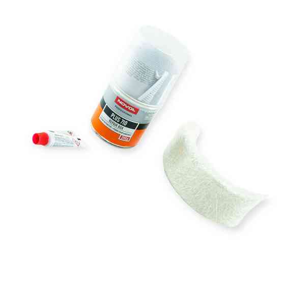 Суміш ремонтна Novol 0,25 кг Plus 710 (набір - смола, отверджувач, скломат) Мукачево