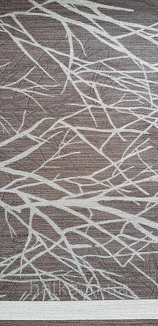 Обои виниловые на флизелине горячего тиснения Sintra Atmosphere метровые деревья ветки коричневые беж 512043 Киев - изображение 3