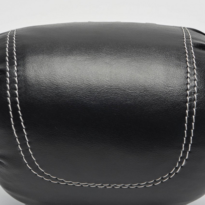 Тренувальні снарядні рукавички для боксу шінгарти Leone Contact Black чорні розмір S Київ - фото 7