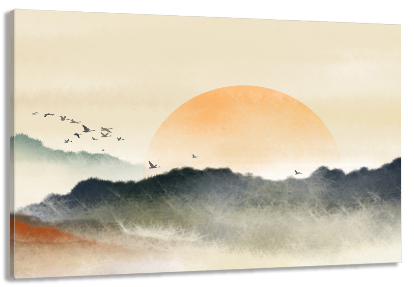 Картина полотно у вітальню / спальню     Природа      MLP_247 ( 60х30см ) 50x100 см Київ - фото 1