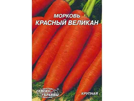 Гигант Морковь Красный большой г 20 г (10 пачек) ТМ НАСИТАНИЕ УКРАИНЫ Киев