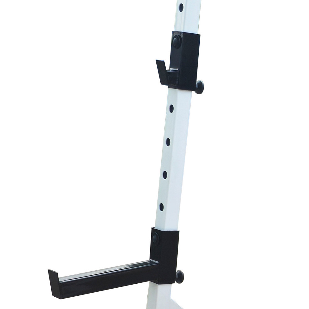 Стойки под штангу со страховкой и турником 50 на 50 мм Белый Киев - изображение 5