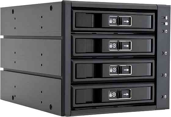 Бекплейн Chieftec CBP-3141SAS 3x5.25" -> 4x3.5" HDDs Hot-Swap Aluminium Винница
