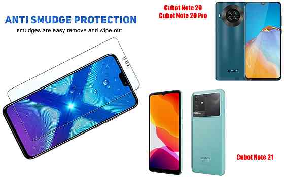 Защитное стекло NeoGlass для Cubot Note 20, Note 20 Pro, Note 21 – ультрапрозрачное и устойчивое Киев