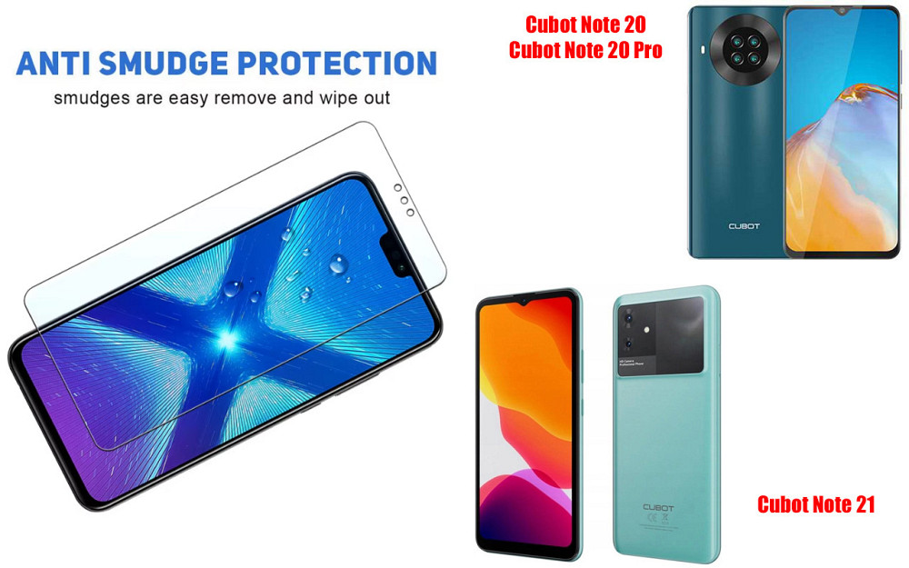 Защитное стекло NeoGlass для Cubot Note 20, Note 20 Pro, Note 21 – ультрапрозрачное и устойчивое Киев - изображение 3