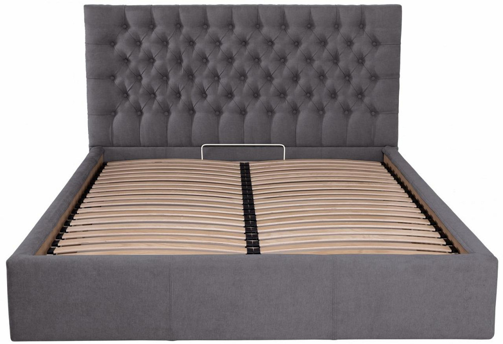 Ліжко Cambridge Standart 140 х 190 см Місті Dark Grey Темно-сірий Дніпро - фото 19