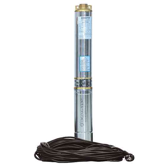 Dongyin Насос центробежный скважинный 0.55кВт H 51(38)м Q 100(60)л/мин Ø102мм (кабель 30м) DONG Коломия