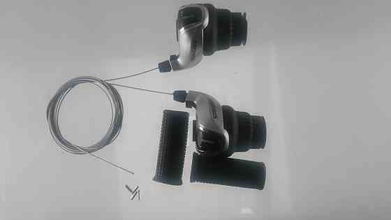Ревошифт переключения скоростей велосипеда (L-3, R-6 скоростей) (+ручки руля) (YD-K35) KL Мукачево