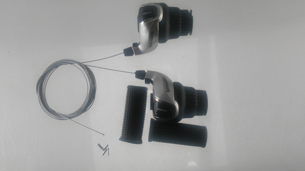 Ревошифт переключения скоростей велосипеда (L-3, R-6 скоростей) (+ручки руля) (YD-K35) KL Мукачево - изображение 1