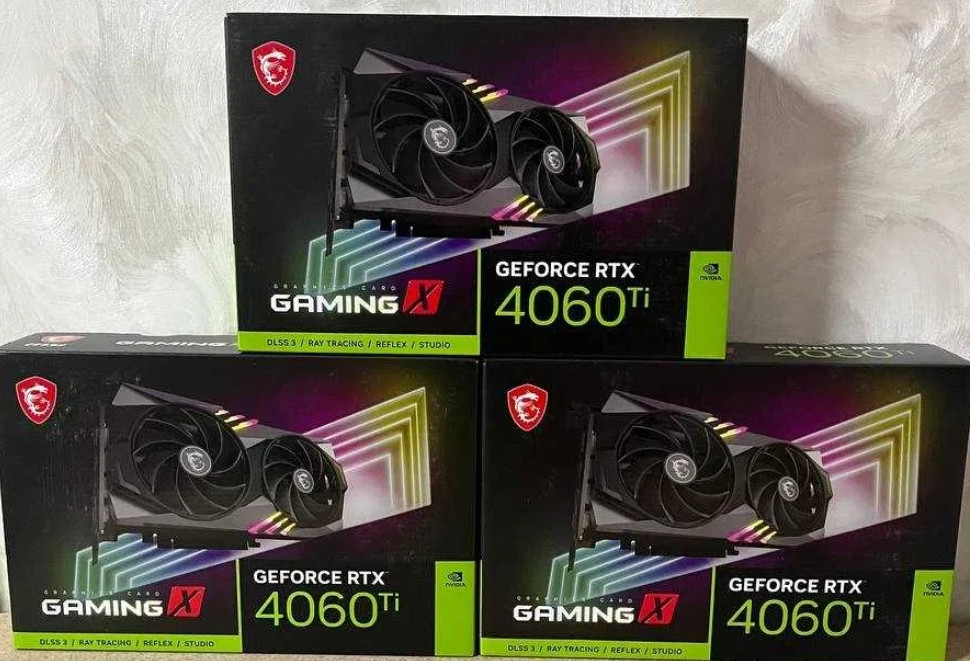 Видеокарта: MSI GeForce RTX 4060 Ti GAMING X 16Gb. Новый! Киев - изображение 1